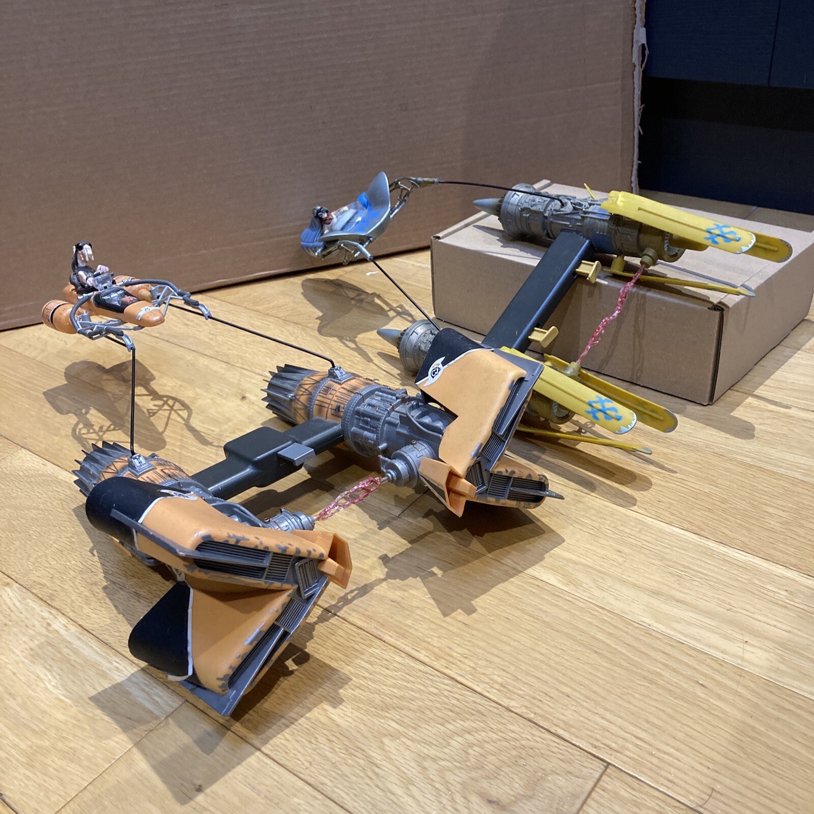 Star Wars The Phantom Menace Anakin & Sebulba’s Podracers Vehicles