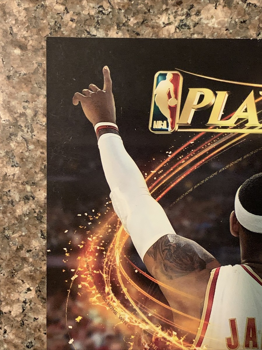 Lebron James NBA Playoffs PRINT AD 2010 TNT Win Or Go Home TV