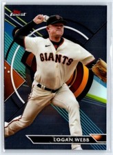 2023 Topps Finest Logan Webb #87  SF Giants