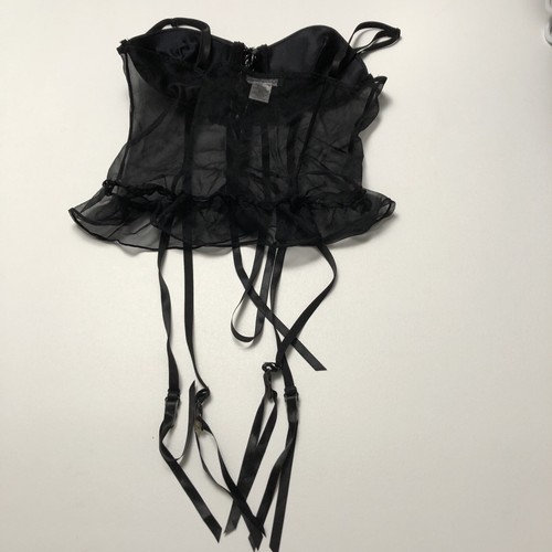 Seductive Wear By Cinema Etoile Lace Coquette Lingerie Corset Top Size Medium - Imagen 3 de 5