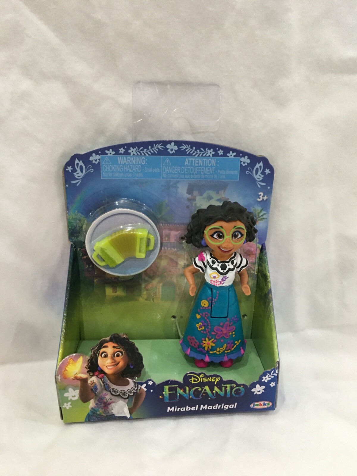 Disney Encanto Mirabel 3" Mini Doll, Includes Accessory Ages 3+ New