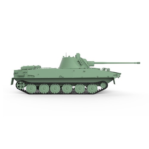 SSMODEL 1/32 Military Model Kit Soviet PT-76-57 Light Tank GAMES - Picture 4 of 5