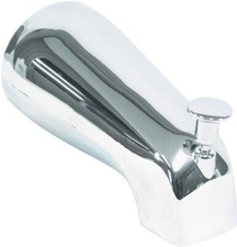 NEW US Hardware P-526C Tub Spout With Diverter For Mobile Homes CHROME 6443006