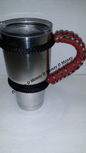 2 Farben Paracord Griffe für 40oz, 30oz & 20oz Yeti, Rtic, Sic, Ozark Trail Cups - Bild 62 von 75