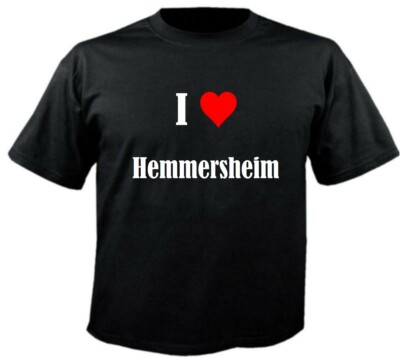T-Shirt I Love Hemmersheim für Damen Herren und Kinder versch. Farben
