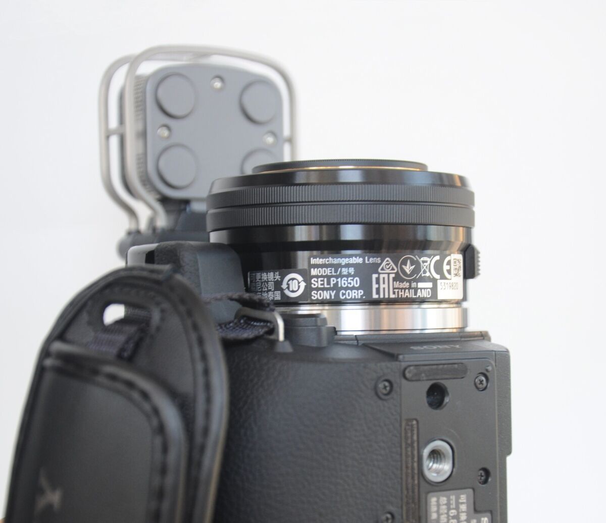 Sony Interchangeable Lens HD Camcorder NEX-VG30 With Lens SELP1650