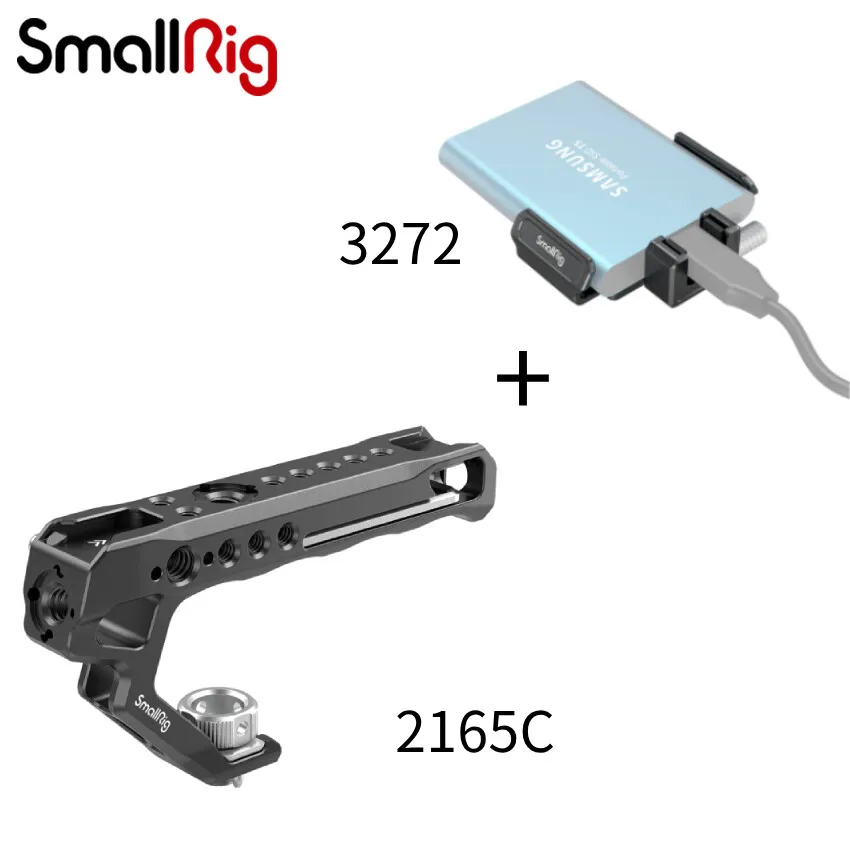 SmallRig Arri Top Handle 2165C +T5/T7 SSD Holder Mount for BMPCC 6K PRO  3272