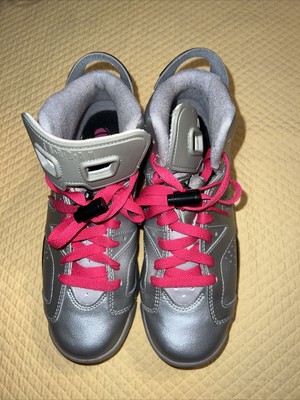 Nike Air Jordan 543390-009 Girl's Retro 6 GG Shoe Sz 4.5Y -UK 4 -EUR 36.5  No Box | eBay