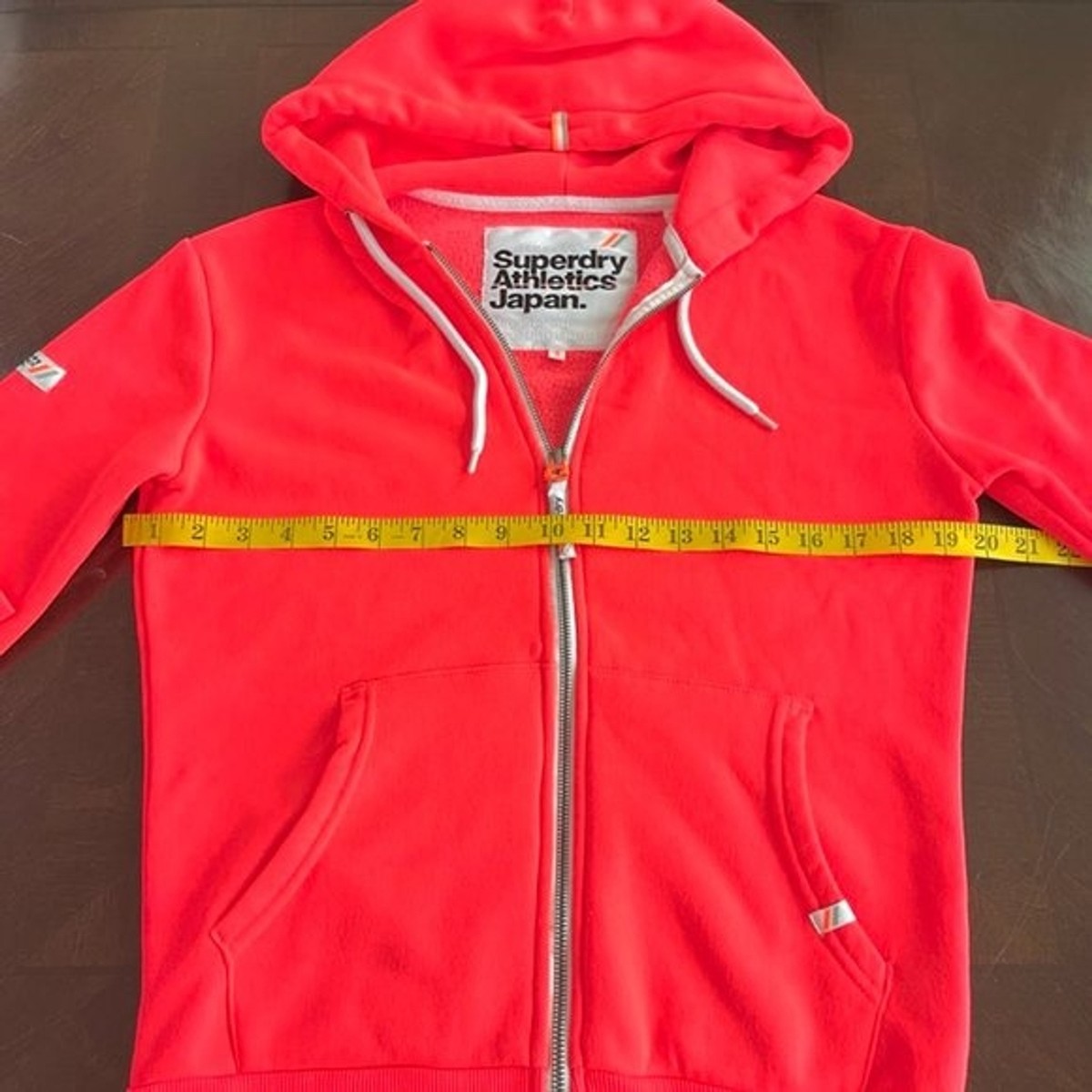 Superdry Athletics Japan Womens Athletic Full Zip Hoodie