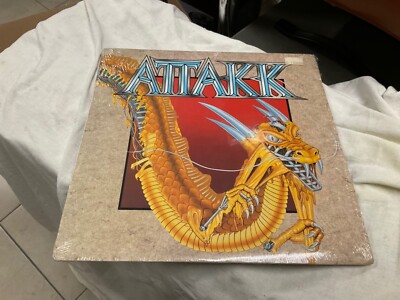 ATTAKK - SAME LP 1989 ATK 1001 FIRST USA PRESS MINT/MINT Heavy Metal Kult!!!