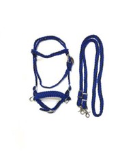 Pony Bitless Bridle Pony Side Pull Hackamore Pony Tack Blue