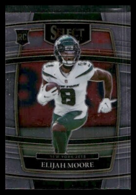 2021 Panini Select #56 Elijah Moore Rookie New York Jets