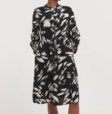 JD WILLIAMS LADIES DRAWSTRING TWILL SHIRT DRESS BLACK NEW (ref 301) SALE