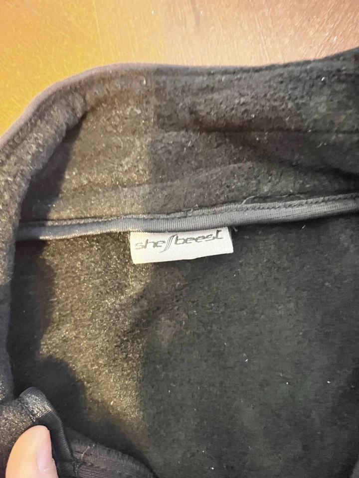 Shebeest Womens Wind Pro Performance cycling Vest Small Black vintage - Image 4 of 4