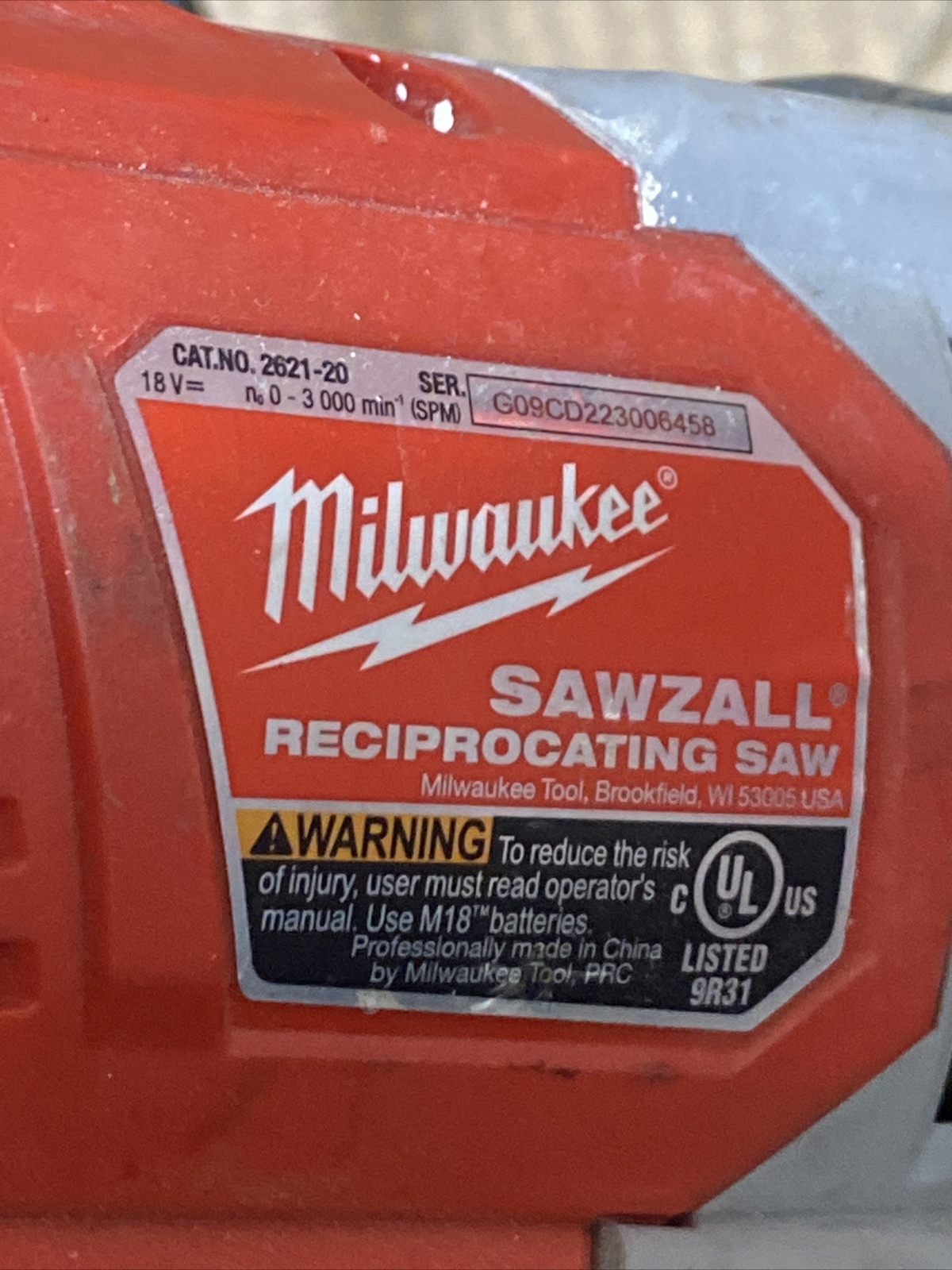 Used Lot Of 10 Milwaukee M18 & M12 SAWZALL, GREASE GUN, MULTI TOOL, CUT