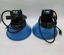 Lot of 2 - Vintage Smith-Victor Model PL 10 Photographic Light Tested