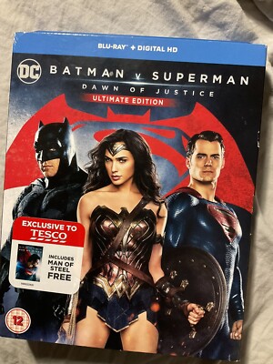 Batman V Superman Dawn Of Justice Ultimate Edition Blu Ray Pre Owned  UK