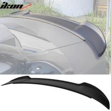 Fits 11-14 Dodge Charger V3 Style Rear Trunk Spoiler Wing Lip ABS Matte Black