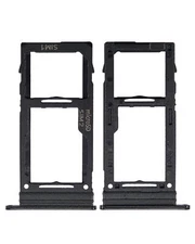 Replacement Single Sim Card Tray Compatible For Samsung Galaxy A51 5G A516 Black
