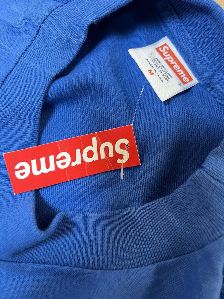 Deadstock 2007 Supreme Tera Patrick Je T'Aime Blue Tee Sz M Deadstock 2007 Supreme Tera Patrick Je T'Aime Blue Tee Sz M