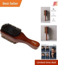 Ultimate Grooming Tool: 2-Sided Club Brush with Medium and Firm Bristles