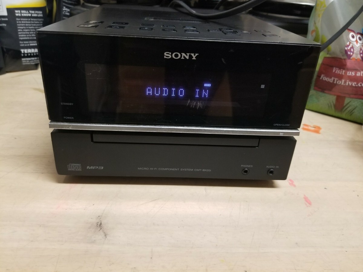 Sony HCD-BX20I CD Compact Disc Player With iPod Dock Main