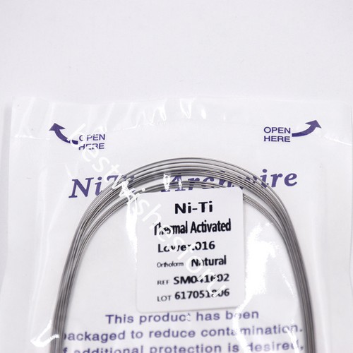 Filo arco tondo NITI termoattivato orto dentale naturale superiore inferiore - Foto 50 di 62
