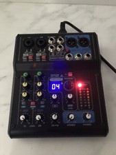 Professional Mixer 6 Channel DJ Mixing Console 24BIT DSP Sound Mixer