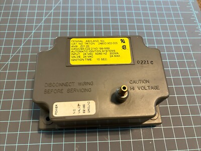 Fenwal Ignitor 24V for Dexter / Continental Dryers 2460D 902-005, 35-605902-005 | eBay Fenwal Ignitor 24V for Dexter / Continental Dryers 2460D 902-005, 35-605902-005 | eBay