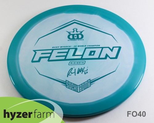 Dynamic WYSOCKI FUZION ORBIT FELON *pick weight & color* Hyzer Farm disc golf - Picture 41 of 51