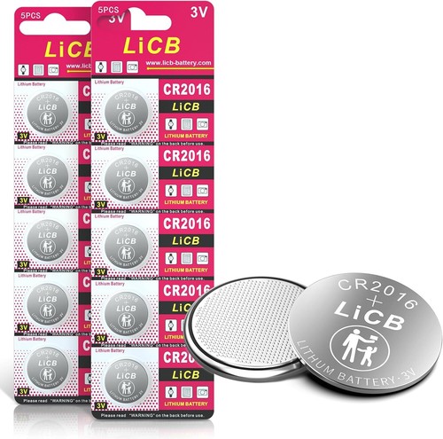 LiCB CR2016 3V Lithium Battery(10-Pack) | eBay