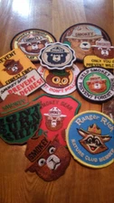 New Smokey Bear, Woodsy Owl, Ranger Rick Collection of patches 16 patches in all