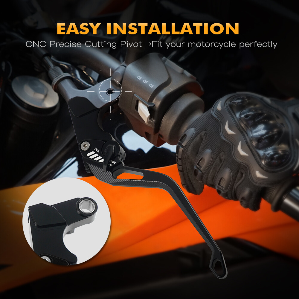 3D Long Brake Clutch Lever Aluminum For Honda VFR800 CBR1100XX/BlkBird