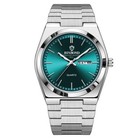 Mens Quartz Watch Date Stainless Steel Waterproof Fashion Businesss Wristwatch
