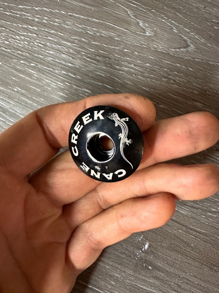 OEM Cane Creek 1 1/8 Black Bike Bicycle Headset Stem Top Cap eBay