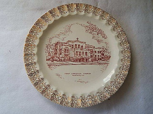 Vintage First Christian Church-Fairfield, Ill. Collector Plate - Picture 1 of 4