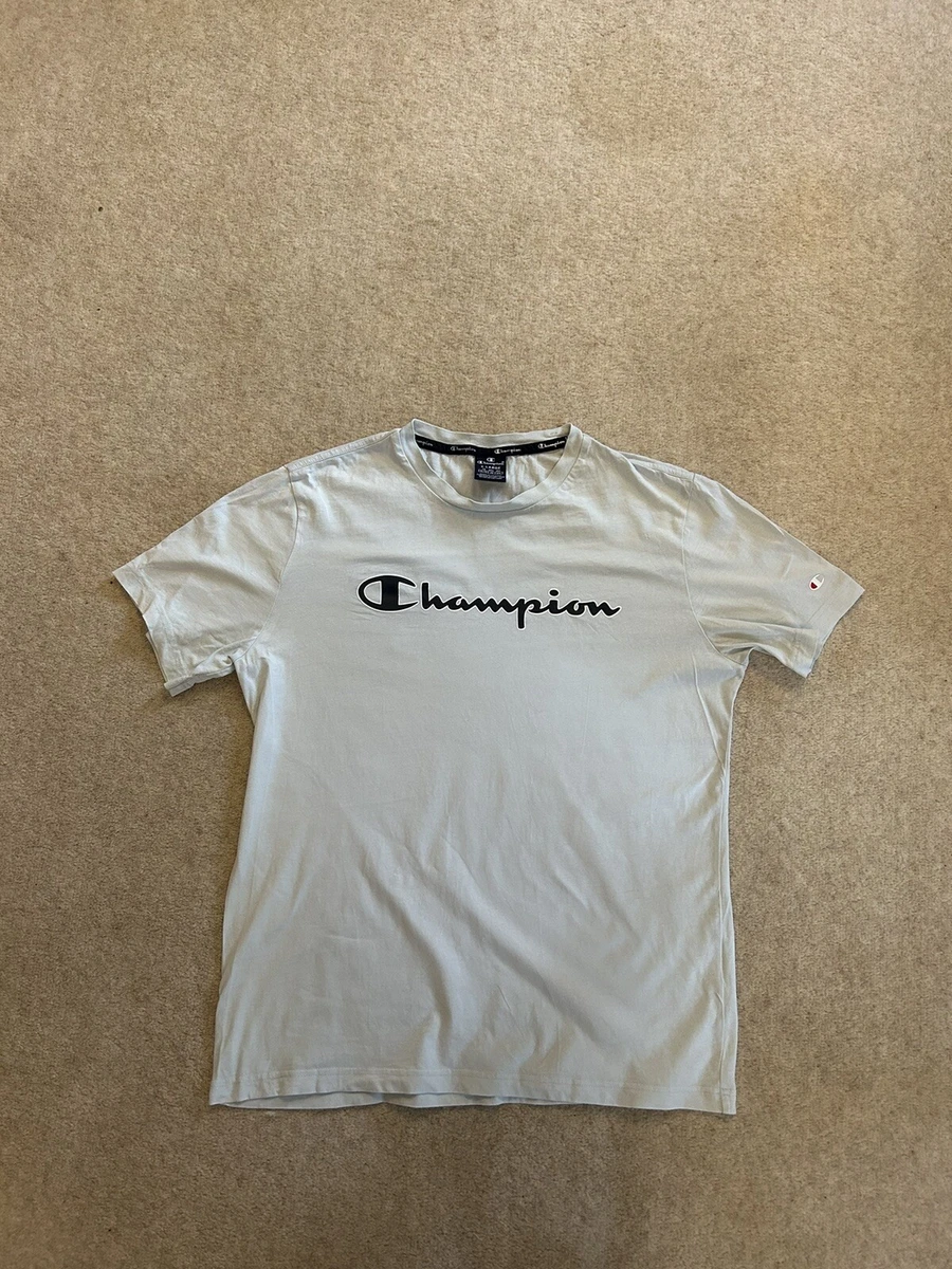 Champion blue and white top shirt