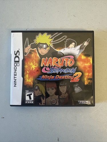 Naruto Shippuden Ninja Destiny 2 (Nintendo DS) Nur Original Hülle - Ohne Spiel