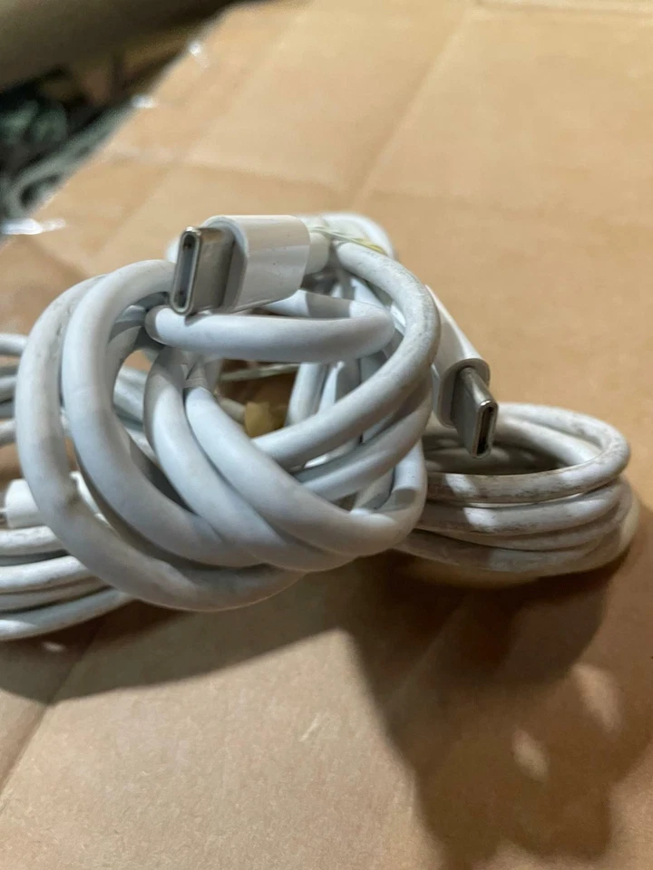 2 PACK Genuine Apple Type-C / USB-C Charging Data Cable for Ipad/ Macbook 6ft - Image 3 of 4