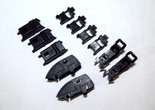 Lot of 11 MICHELIN Guardian+ Beam Wiper Blade Brackets B C E FastLoc Connector
