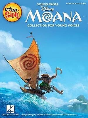 Let'S All Sing Songs from Moana: Collection for Young Voices by Not Available...