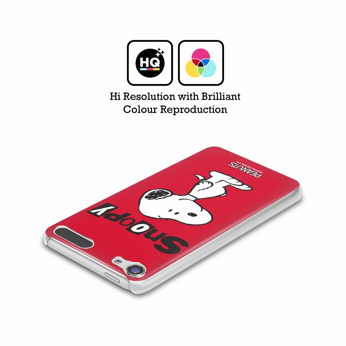 OFFICIAL PEANUTS CHARACTERS HARD BACK CASE FOR APPLE iPOD TOUCH
