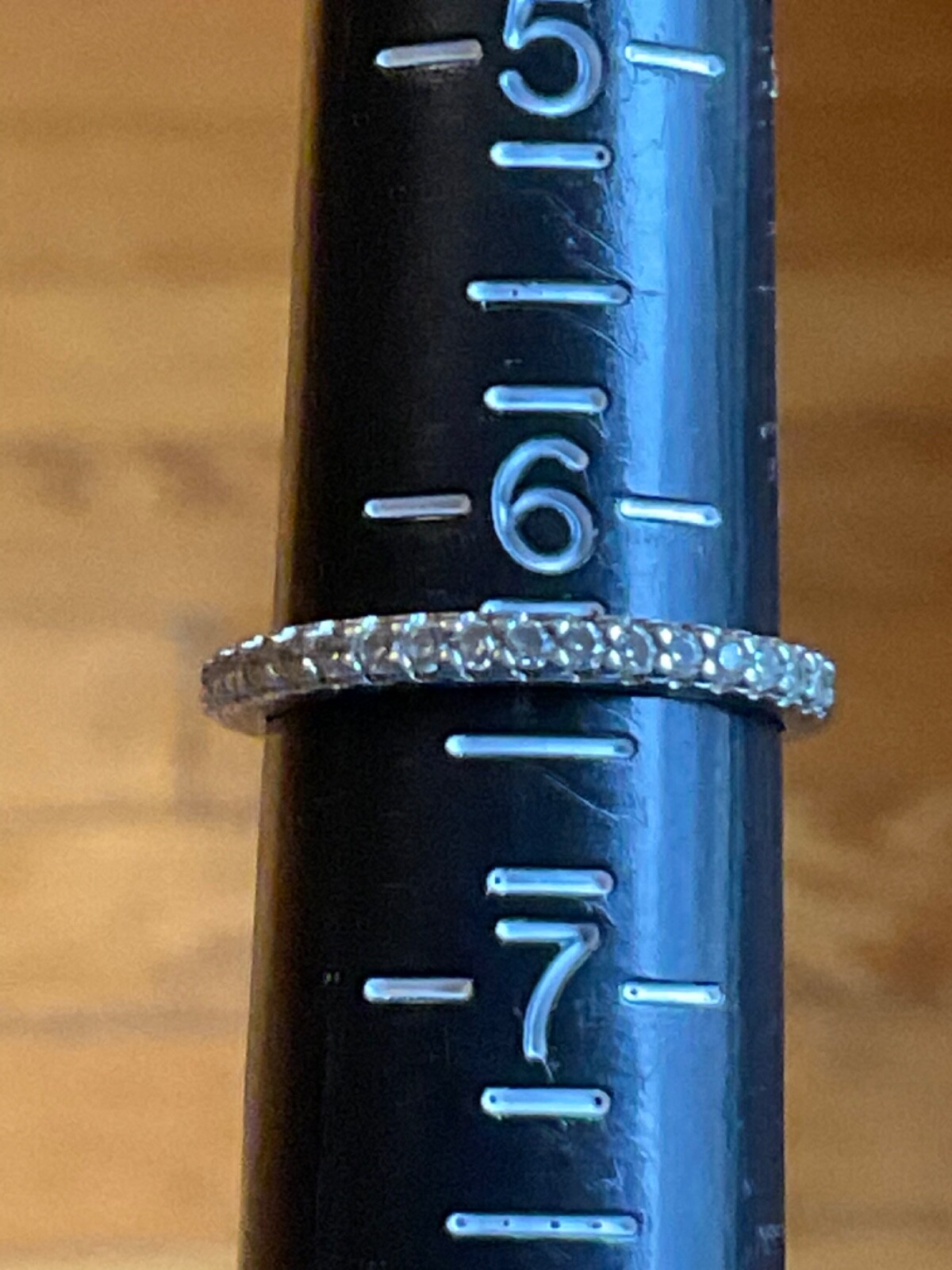 Sterling Silver .925 Stackable Wedding Ring Band … - image 1