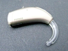 Single Phonak V50-SP Bolero LEFT Hearing Aid Champagne 13 Battery *REFURBISHED*