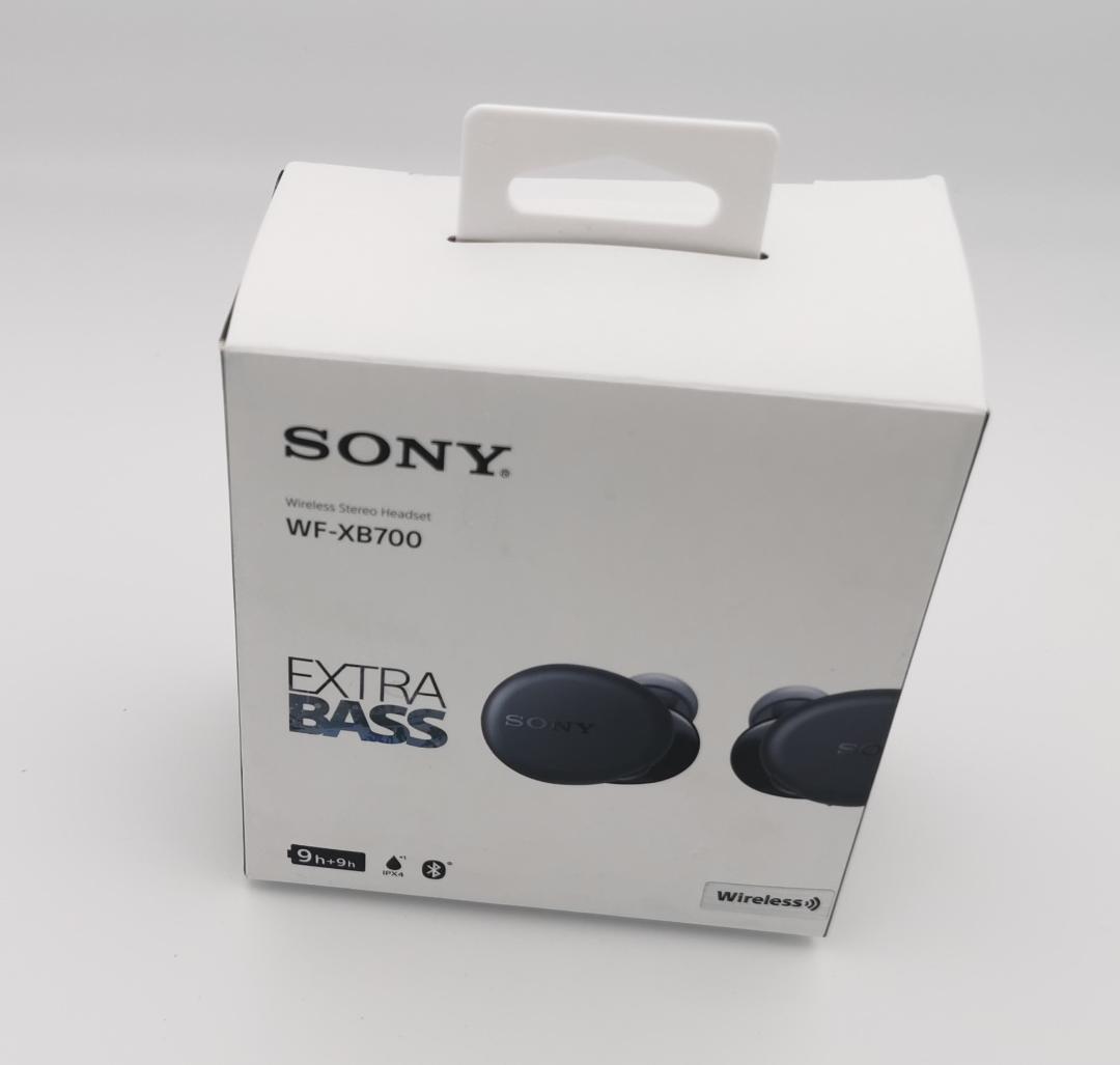SONY WF-XB700 Wireless Earbuds with Extra Bass in Black