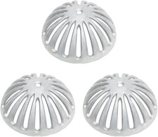 GSW Heavy Duty Aluminum Dome Floor Drain Cover and Drain Strainer,