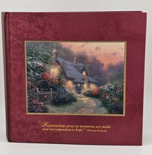 Thomas Kinkade "Glory of Evening" Photo Album 100 Cnt For 4 6 Photos 7.5"x7"