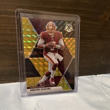 2020 Panini Mosaic Choice Black Gold Prizm Dwayne Haskins /8