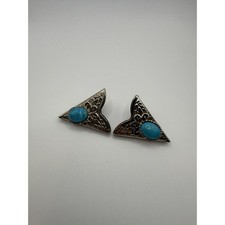 Vintage Silver Shirt Collar Tips