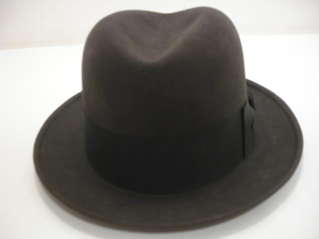Vtg 1950's USA Men's sz 7 1/4 Dobbs Twenty Felt Hat Fifth Avenue New York + Box image 3